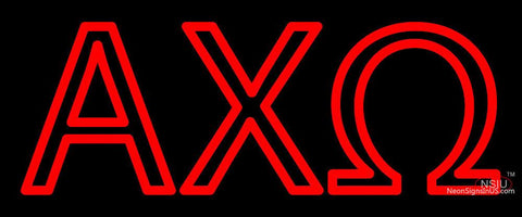 Alpha Chi Omega Neon Sign 