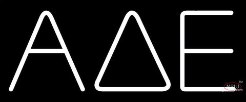 Alpha Delta Epsilon Neon Sign
