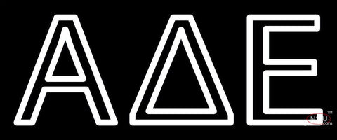 Alpha Delta Epsilon Neon Sign