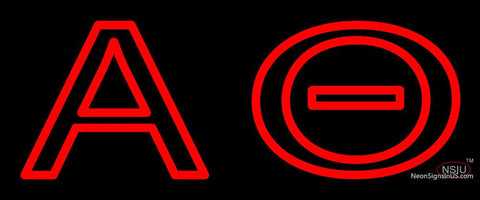 Alpha Theta Neon Sign 