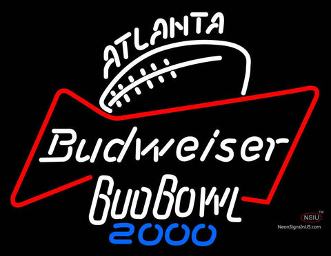 Atlanta Budweiser Budbowl  Neon Sign 