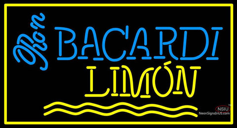 Bacardi Limon Neon Rum Sign 