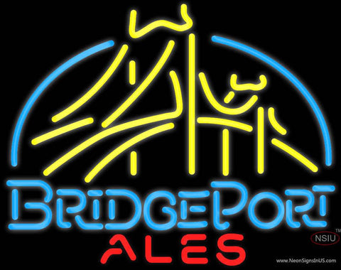 Bridgeport Ales Bridge Neon Beer Sign 