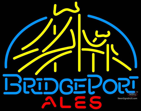 Bridgeport Ales Bridge Neon Beer Sign 