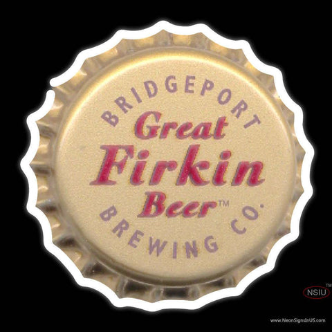 Bridgeport Great Firkin Neon Beer Sign 