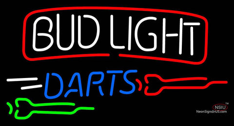 Bud Light Darts Neon Sign  