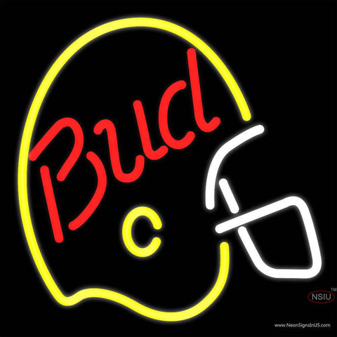 Bud Light Helmet Neon Beer Sign x 