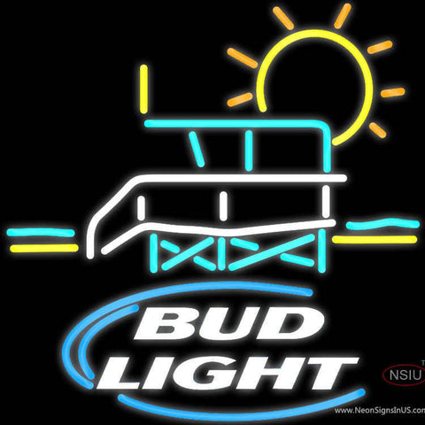 Bud Light Lifeguard Stand Neon Beer Sign 