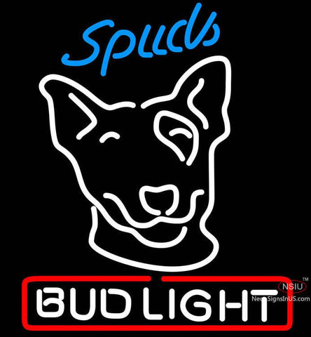 Bud Light Spuds Neon Beer Sign