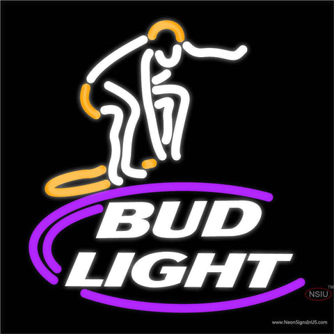 Bud Light Surfer Neon Beer Sign 