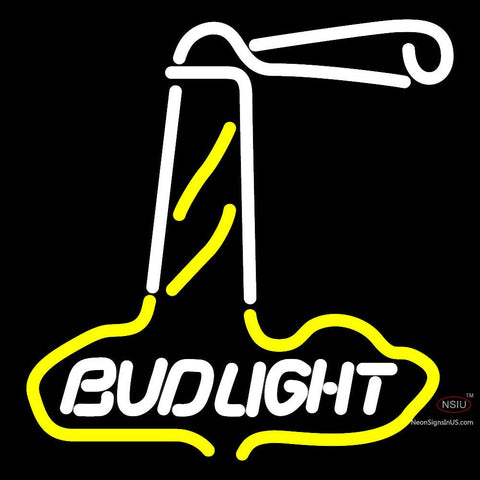 Bud Light Wight Lighthouse Neon Sign 