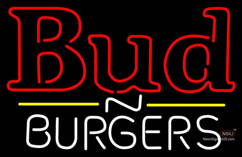 Bud N Burgers Neon Sign 