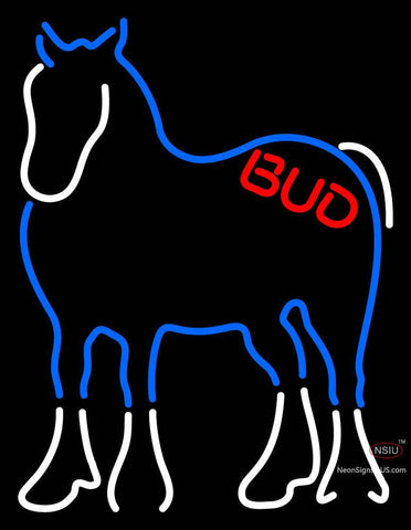 Bud With Horse Neon Sign 