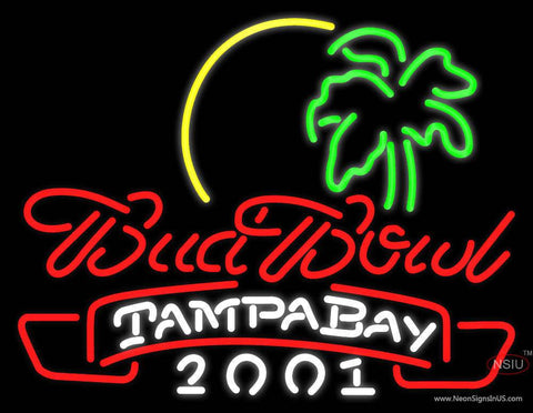 Budbowl Tampabay Real Neon Glass Tube Neon Sign