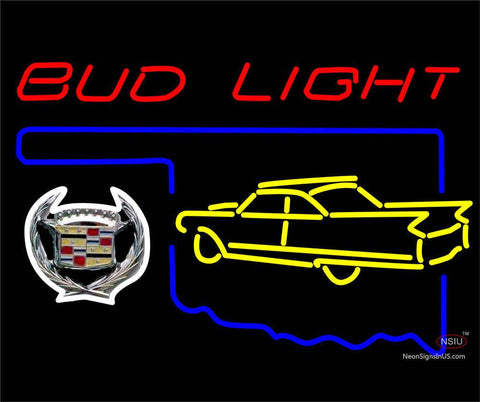 Budlight Oklahoma Calidac Car Neon Sign
