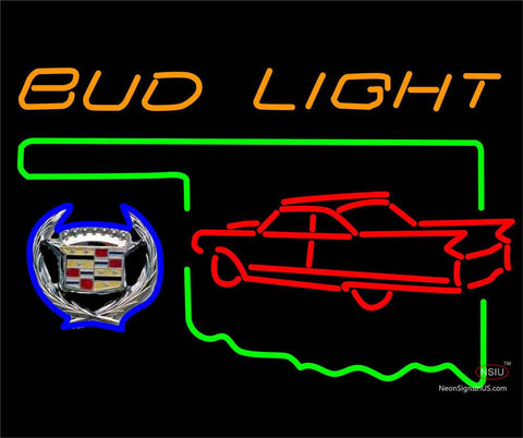 Budlight Oklahoma Calidac Car Neon Sign