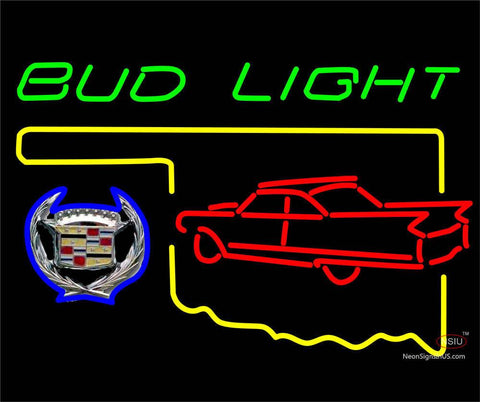 Budlight Oklahoma Calidac Car Neon Sign