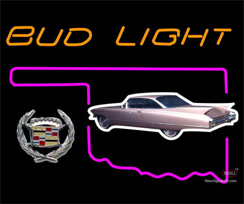 Budlight Oklahoma Calidac Car Neon Sign