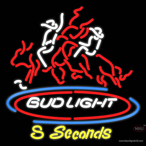Budlight Seconds Real Neon Glass Tube Neon Sign