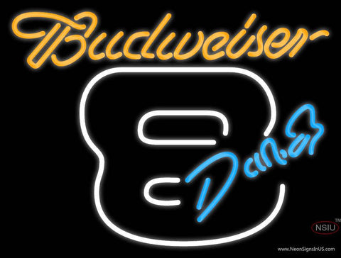 Budweiser NASCAR Real Neon Glass Tube Neon Sign