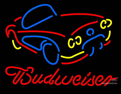 Budweiser Car Logo Neon Sign 
