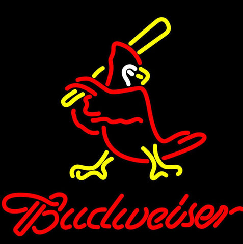 Budweiser Cardinals Neon Sign Giant