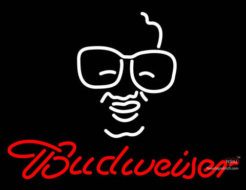 Budweiser Man Logo Neon Sign 