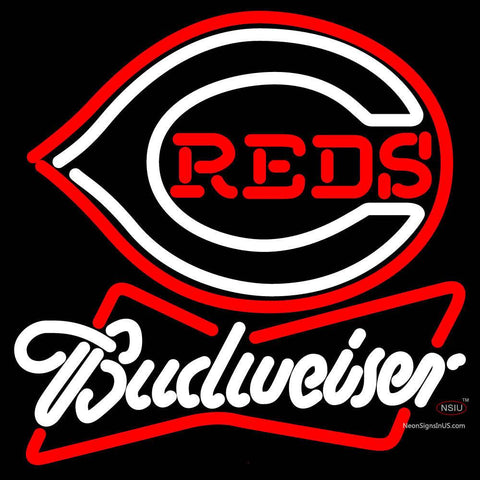Budweiser Neon Cincinnati Reds MLB Neon Sign 