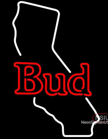 Bud California Neon Beer Sign 