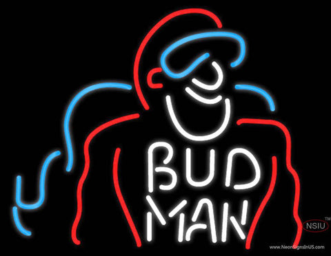 Bud Man Neon Beer Sign 