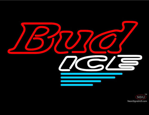 Bud Ice N.Y. Rangers Neon Beer Sign 
