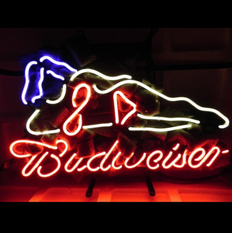 Budweiser Sexy Girls Beer Bar Neon Light Sign 