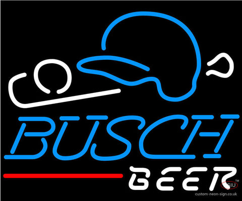 Busch Beer Baseball Neon Sign x