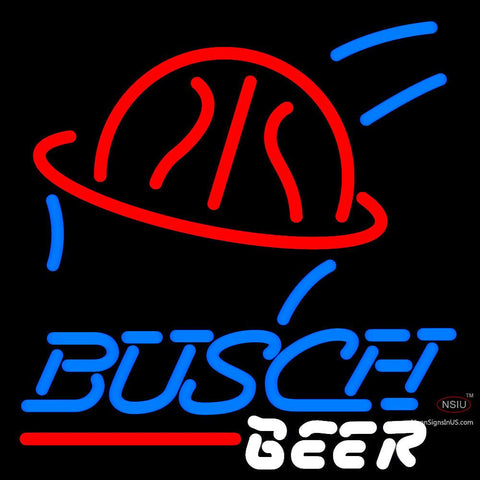 Busch Beer Basketball Neon Beer Sign 