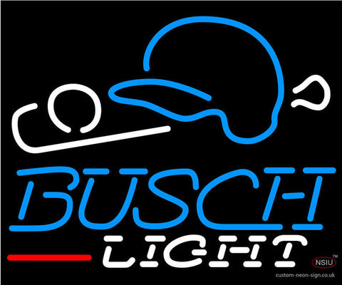 Busch Light Baseball Neon Sign x