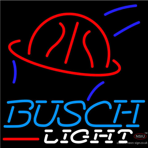 Busch Light Basketball Neon Beer Sign x 