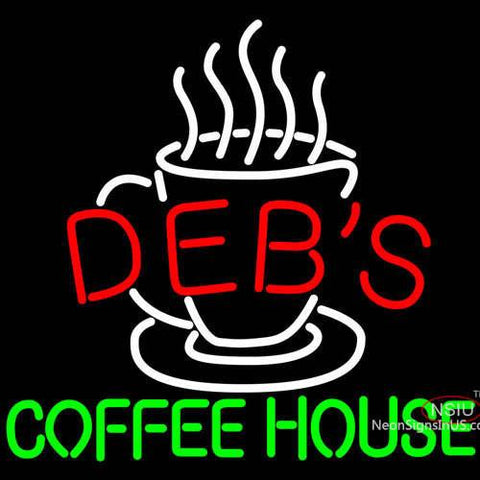 Deb's Coffee House Neon Sign 