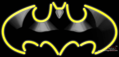 Batman Real Neon Glass Tube Neon Sign 