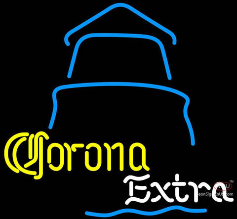 Corona Extra Day Lighthouse Neon Sign 