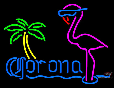 Corona Flamingo Neon Sign 