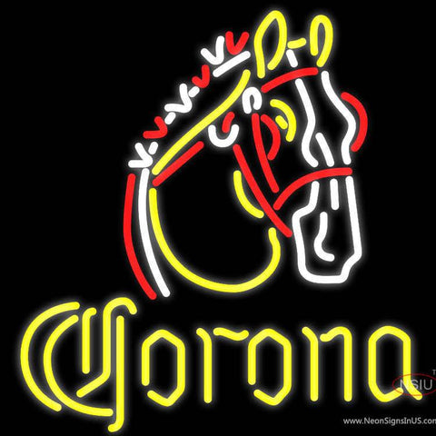 Corona Horse Neon Beer Sign 