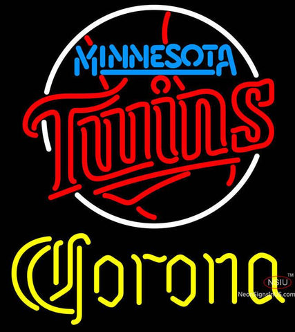 Corona Minnesota Twins MLB Neon Sign 