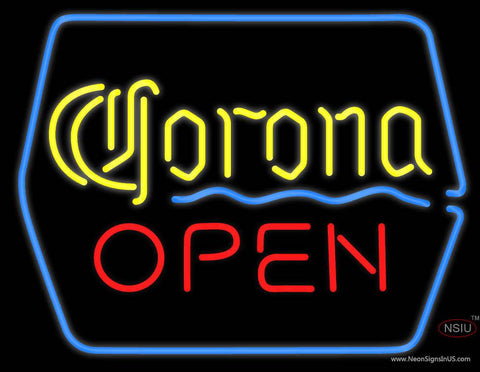 Corona Open Real Neon Glass Tube Neon Sign 