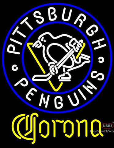 Corona Pittsburgh Penguins Neon Sign 