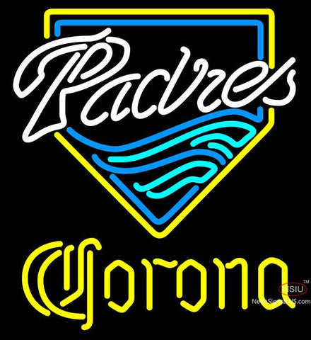 Corona San Diego Padres MLB Neon Sign 