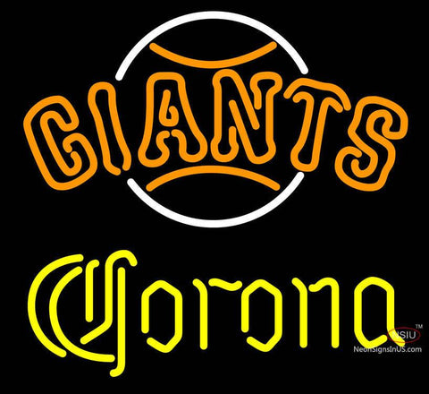 Corona San Francisco Giants MLB Neon Sign 