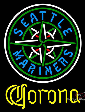 Corona Seattle Mariners MLB Neon Sign 