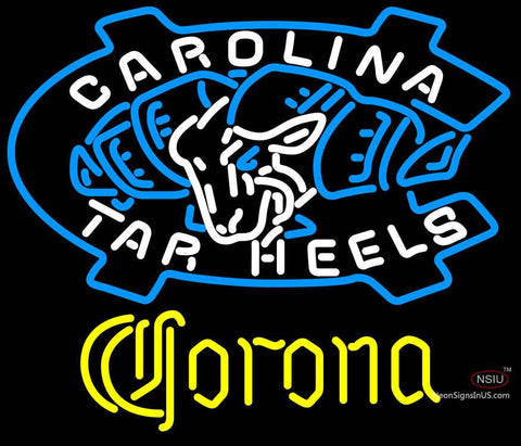 Corona Unc North Carolina Tar Heels Neon Sign 