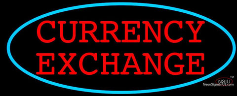 Currency Exchange Neon Sign 