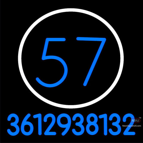 Custom 7 Neon Sign